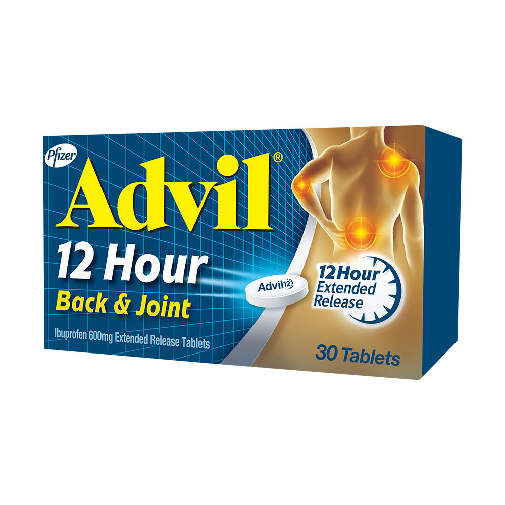 Advil 12 Hour Back & Joint Tablets 30s 600 mg CLINIX PHARMACY